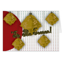 Tis The Season Greeting cards