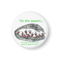 'Tis the season Holiday Magnet by zooogle 'Tis the season Holiday Magnet