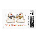 Snowmen stamps