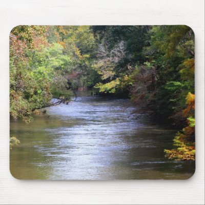 Tishomingo State Park Creek Mouse Pads by GingerBarritt