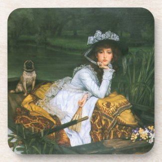 Tissot: Young Lady in a Boat