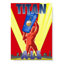Titan Ale Art Deco Beer Poster posters by Pestypets Titan Ale Art Deco Beer Poster posters