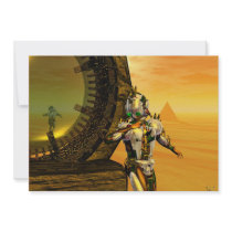 TITAN IN THE DESERT OF HYPERION PERSONALIZED INVITES