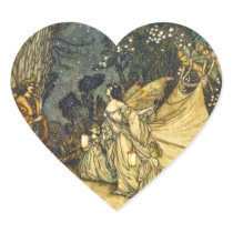 Titania and Oberon Fairy Wedding Sticker