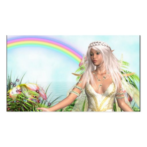 Titania Fairy Business Card (front side)