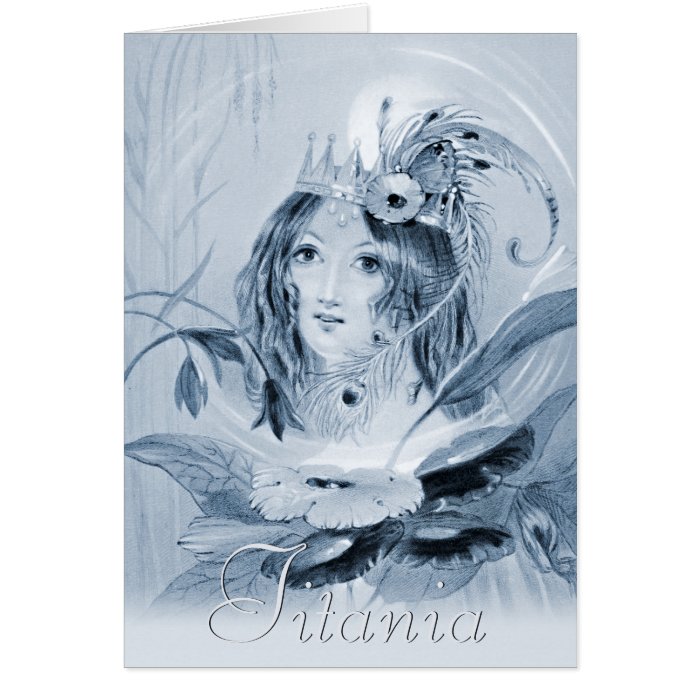 Titania (Meadows, Shakespeare) CC0515 Fairy Card