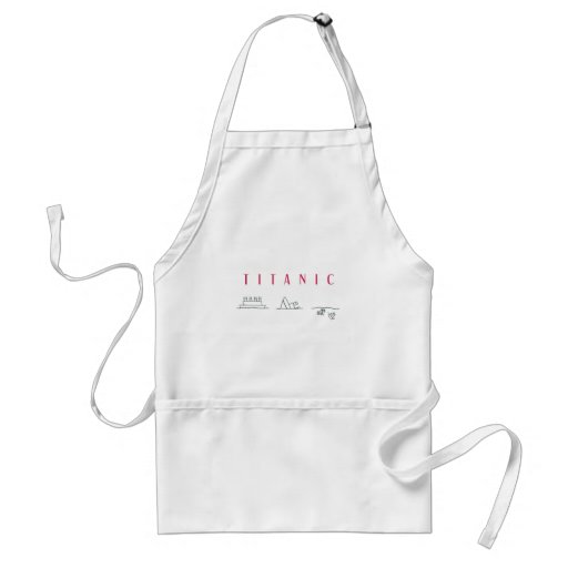 Titanic Aprons