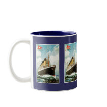 Titanic at Sea Mugs