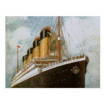 Titanic at Sea Post Cards