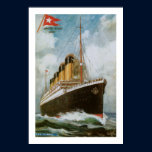 Titanic at Sea Poster