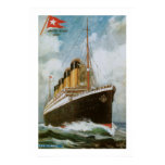 Titanic at Sea Poster