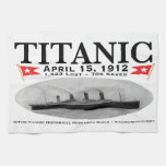 Titanic Ghost Ship Hand Towels