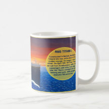 TITANIC MUGS