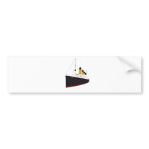 titanic original bumper sticker