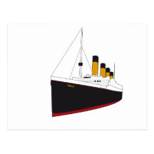 titanic original postcard