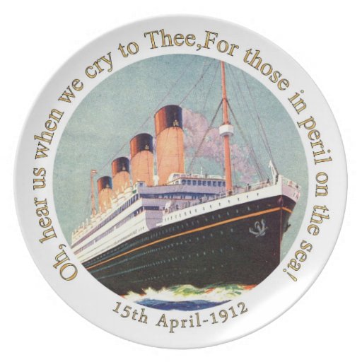 Titanic Plate Zazzle