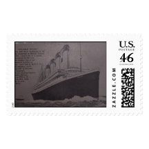 titanic postage