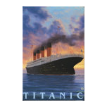 Titanic SceneWhite Star Line Gallery Wrapped Canvas