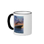 Titanic SceneWhite Star Line Mug