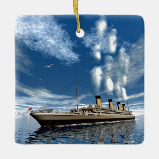 titanic ship ceramic ornament zazzle titanic ship ceramic ornament zazzle