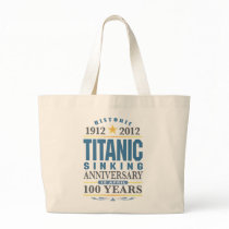 Titanic Sinking 100 Year Anniversary Canvas Bag