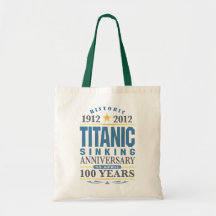 Titanic Sinking 100 Year Anniversary Bag