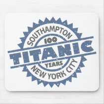 Titanic Sinking 100 Year Anniversary Mousepads