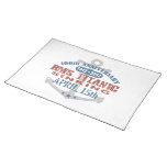 Titanic Sinking 100 Year Anniversary Place Mat
