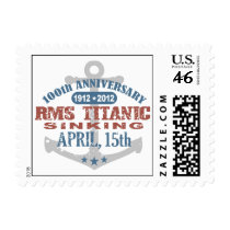 Titanic Sinking 100 Year Anniversary Postage Stamp