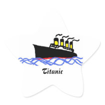 Titanic STAR Stickers