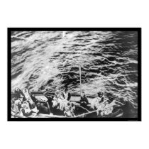 Titanic Survivors in Lifeboat 1912 posters
