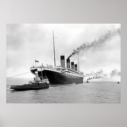Titanic Tugs Out print
