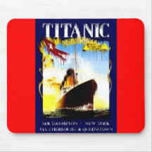 Titanic was an Olympic-class passenger liner Mouse Pad