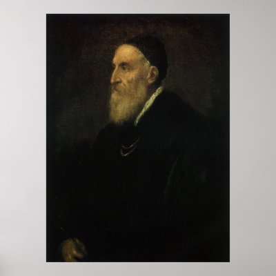 Self-Portrait is a self-portrait of Tiziano Vecellio (Titian).