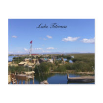 titicaca floating village post cards