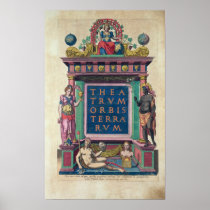 Title page, 3rd edition 'Theatrun Orbis Posters