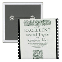 Title Page from 'Romeo and Juliet' Buttons
