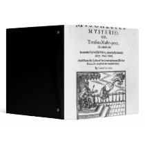 Title page to 'Mischeefes Mysterie 3 Ring Binder
