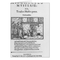 Title page to 'Mischeefes Mysterie or Treasons Greeting Cards
