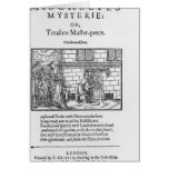 Title page to 'Mischeefes Mysterie or Treasons cards