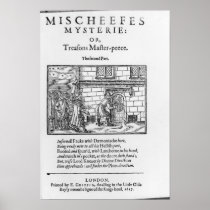 Title page to 'Mischeefes Mysterie or Treasons Print