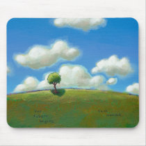 Titled:  A Good Time to Start - landscape art mousepads
