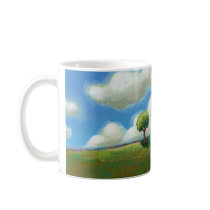 Titled:  A Good Time to Start - landscape art mugs