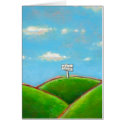Titled: All Good - A clear sign, enjoy today! card