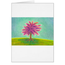 Titled:  Amazing Gorgeous wild purple tree cards