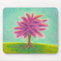 Titled:  Amazing Gorgeous wild purple tree mousepads