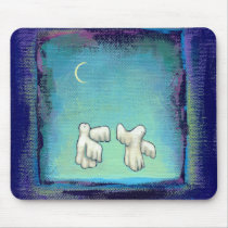Titled:  Ancestors (When the Moon is Barely There) mousepads