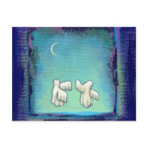 Titled:  Ancestors (When the Moon is Barely There) postcards