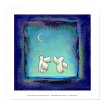Titled:  Ancestors (When the Moon is Barely There) posters