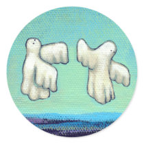 Titled:  Ancestors (When the Moon is Barely There) stickers